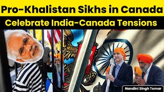 Canada mein ProKhalistan Sikhs BharatCanada Tanaav ka Kya Asar  Nandini Singh Tomar [upl. by Gladi145]