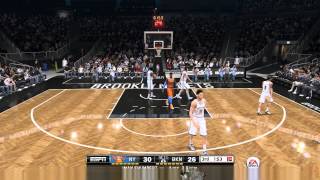 NBA Live 15  Knicks vs Nets [upl. by Sipple]