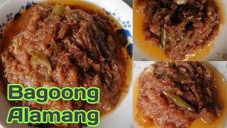 BAGOONG ALAMANG  Pang Negosyo Recipe [upl. by Krein671]