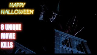 8 Unique kills in movies Happy Halloween from something new 1000 [upl. by Zoie]