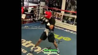 SHAKUR STEVENSON SPARRING SHOWING HIS SKILLS [upl. by Keare]