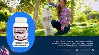 NUTRIVET Immunity Boost Supplement for Dogs amp Cats [upl. by Junina]