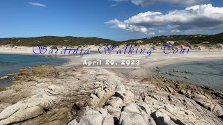 Sardinia Walking Tour Rena Majore Aglientu Sassari Sardegna 4k [upl. by Elenahc]