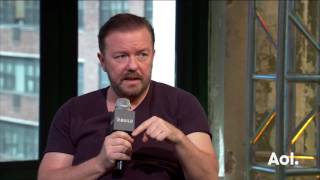 Ricky Gervais Discusses The Challenges of Working On Multiple Projects At Once  BUILD Series [upl. by Roselia]