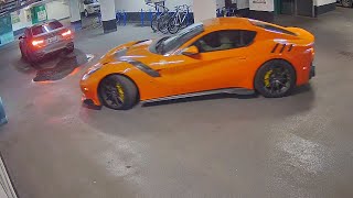 WATCH Moments leading to carjacking of 1M Ferrari inToronto [upl. by Nerta]