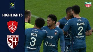 STADE BRESTOIS 29  FC METZ 2  4  Highlights  SB29  FCM  20202021 [upl. by Buroker827]