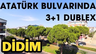 DİDİM SATILIK DUBLEX DAİRE  ATATÜRK BULVARI amp ÇİFT TERASLI dublex apartment youtube video [upl. by Eldnik149]