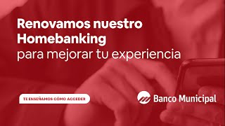 ¿Cómo ingresar al nuevo Homebanking de Banco Municipal [upl. by Aleb]