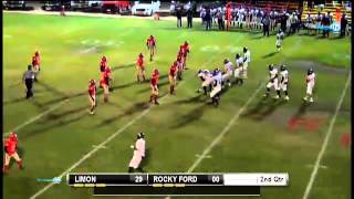 Football 1A  Limon Badgers at Rocky Ford Melloneers [upl. by Esetal177]