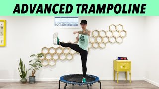 Advanced Trampoline Rebounder Workout [upl. by Sansen216]