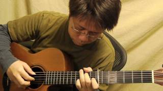 スカボロー・フェア acoustic guitar solo [upl. by Barbabas]