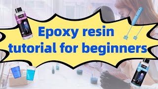 Resin Basics Epoxy resin mixing guide Beginners step by step [upl. by Aihsot468]