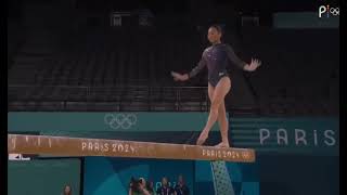 Sunisa Lee  2024 Olympics Podium Training BB [upl. by Bethina]