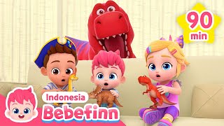 Lagu TRex dan lainlain  Kumpulan Lagu Anak 90 menit  Bahasa Indonesia [upl. by Colbye488]