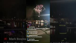 Brillant Feuerwerk Heimat und Weinfest Cochem 27082023 [upl. by Va]