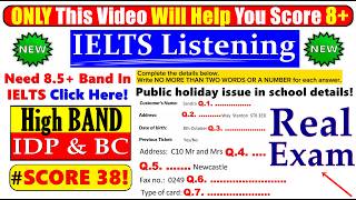 IELTS LISTENING PRACTICE TEST 2024 WITH ANSWERS  30102024 [upl. by Kristofer]