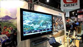 TACX Real Life Training Quick Demo [upl. by Pettiford]