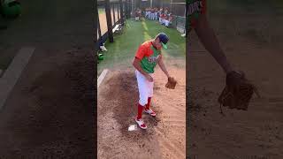 Nats No 3 prospect Travis Sykora’s bullpen on Wednesday shorts [upl. by Oidiple]