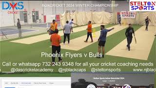 Stelton Sports Indoor Boxcricket 2024 league Phoenix Flyers v Bulls [upl. by Cohlier]