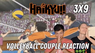 Volleyball Couple Reaction to Haikyu S3E9 quotThe Volleyball Idiotsquot [upl. by Brana254]