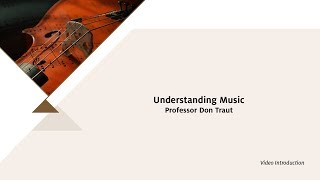 Understanding Music  Don Traut [upl. by Nauqed644]