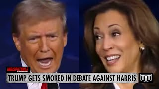 WATCH Harris SHREDS Helpless Trump In Flawless Victory Trump DUCKS Rematch [upl. by Llekram]