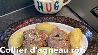 Collier d’agneau rôti recette simple [upl. by Hcir]