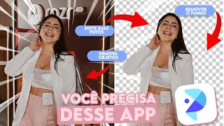 Esse é o melhor app de edição de foto  Android e iPhone 📲 [upl. by Chemash182]