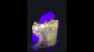 Fluorescent Fluorapatie with Mica [upl. by Dagley]