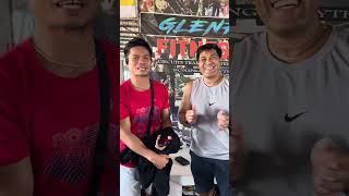 Tumalo kay Casimero na si Jonas Sultan mag tetraining sa Glenford Gym [upl. by Eenram357]