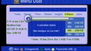 ATUALIZANDO O AZBOX NEWGEN COM A 214 [upl. by Ezaria444]