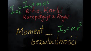 Moment bezwładności  Dynamika  LO1 [upl. by Nnazus]