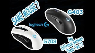 Logitech G403 vs Logitech G703  What is The Difference   Bangla [upl. by Magdau158]