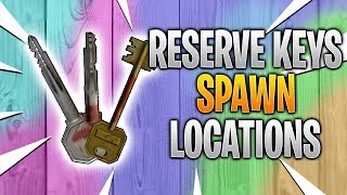 Reserve Key Spawn Locations  Escape From Tarkov [upl. by Nniuq]