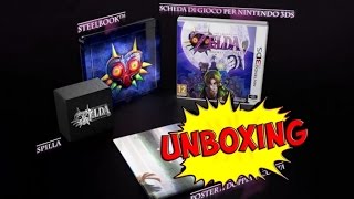 UNBOXING ZELDA MAJORAS MASK 3D  SPECIAL EDITION [upl. by Nibur]