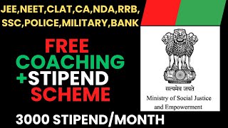 Free Coaching With Stipend  Government Scheme 2024  Apply Online Now [upl. by Anivlis]