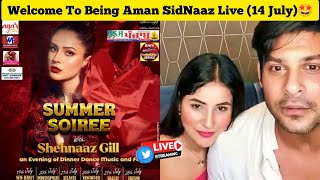 14 JULY Shehnaaz Gill Ready for USACanada Tour 🤩 Being Aman SidNaaz Fans Live 💫 [upl. by Enilatan552]