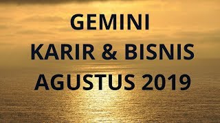 GEMINI KARIR BISNIS amp KEUANGAN AGUSTUS 2019 [upl. by Germin]