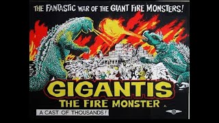 quotGigantis the Fire Monsterquot1958 aka quotGodzilla Raids Againquot original US Theatrical Trailer [upl. by Niwled]