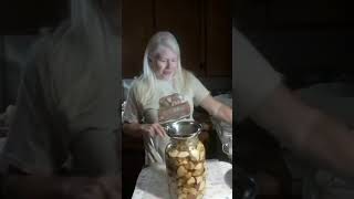 Making homemade apple cider vinegar [upl. by Aeet]