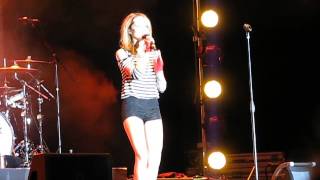 Bridgit Mendler  Blonde Live  Six Flags [upl. by Hnilym]