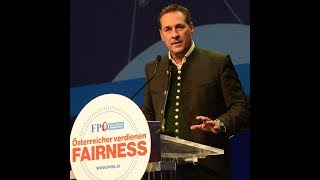 Bundeswahlauftakt 2017 in Wels HC Strache „Die ÖVP ist falsch wie die Nachtquot [upl. by Akenet917]