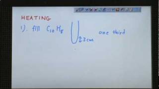 SPM Chemistry Heating amp Cooling of Naphthalene Experiment [upl. by Ciapas91]