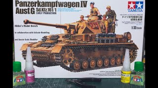 Part 3 of an average modellers build of the 135 Tamiya Panzer Kampfwagen [upl. by Fredkin]