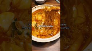 Homemade rabokki koreanfood [upl. by Fanning]