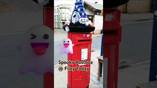 Spooky Postbox  Filey 📮📬👻🎃 Shorts halloween travel [upl. by Mae]