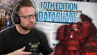 NEW WARHAMMER 40K DATASLATE  New Balance Changes and Patches for 10th edition [upl. by Lunt]