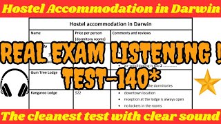 hostel accommodation in darwin ielts listening test with answers [upl. by Arraek103]