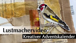 Kreativer Adventskalender im Artjournal 2024  Lustmacher [upl. by Hahnert]