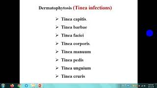 fungal diseases dermatophytosis [upl. by Dinny209]